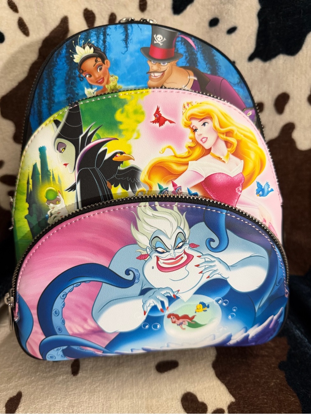 Loungefly Disney Villains Multicolor Mini Backpack